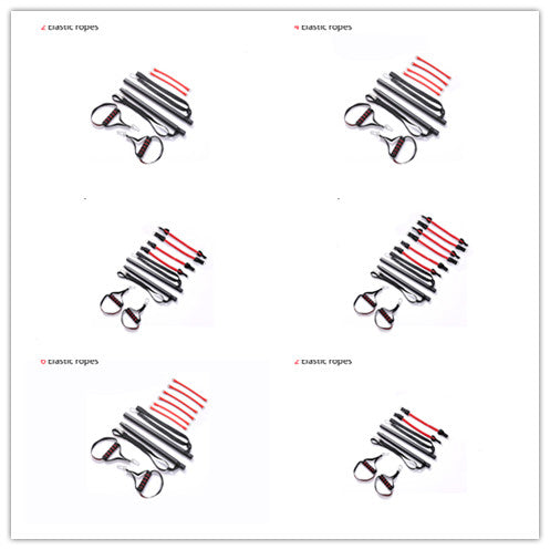 Тренажер для тренировки тела с резиновыми ремнями и пряжками